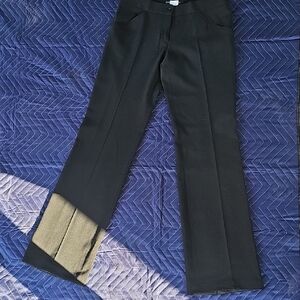 Dulce Gabbana Chic Black Wide-Leg Trousers